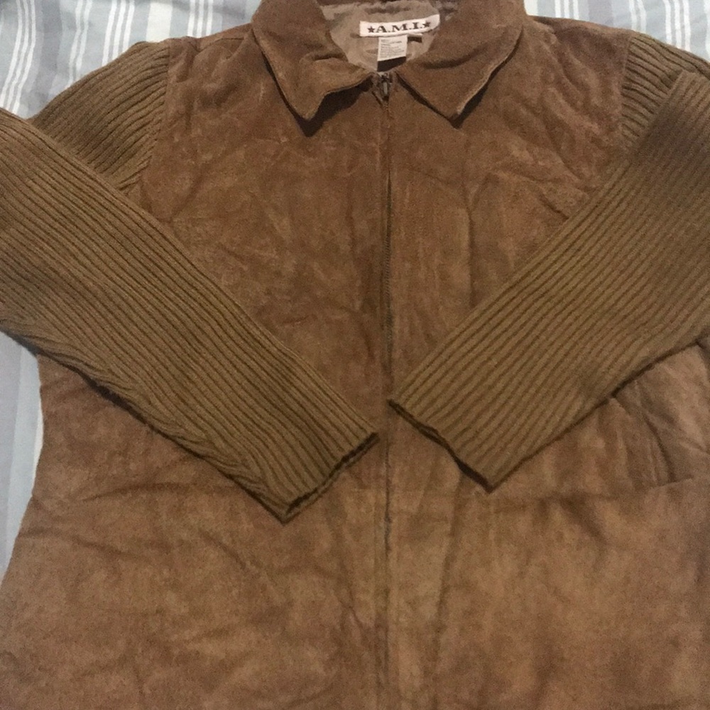 Retro Suede/Leather Jacket PXL